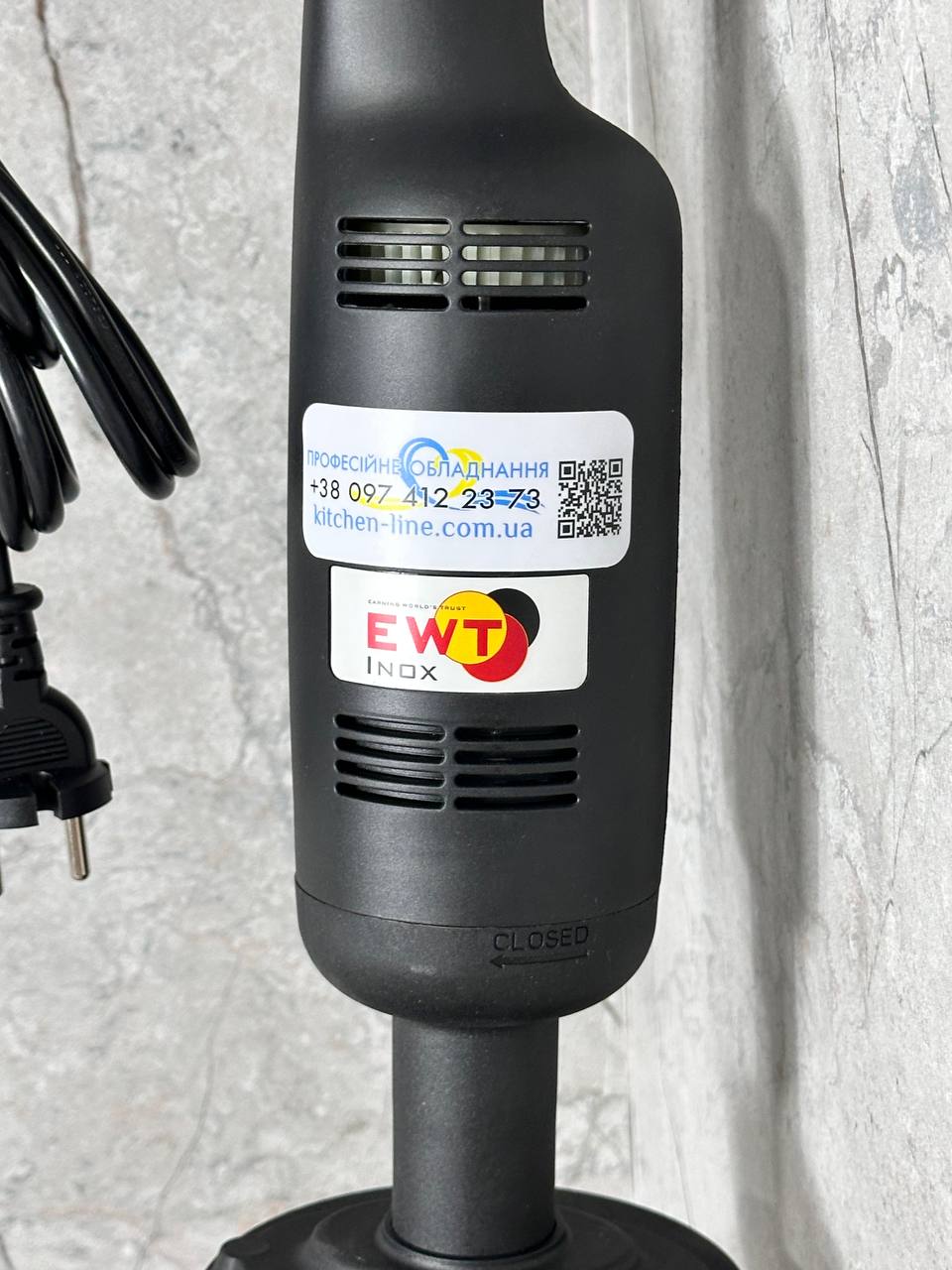 Погружний міксер EWT INOX IB270TV Combi